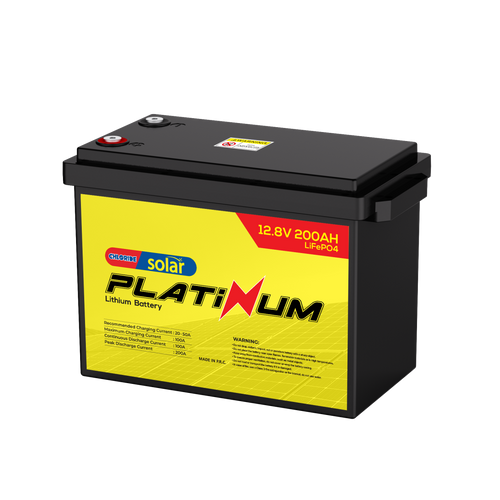 Chloride Platinum 12V 200Ah Lithium (LiFePO4) Solar Battery