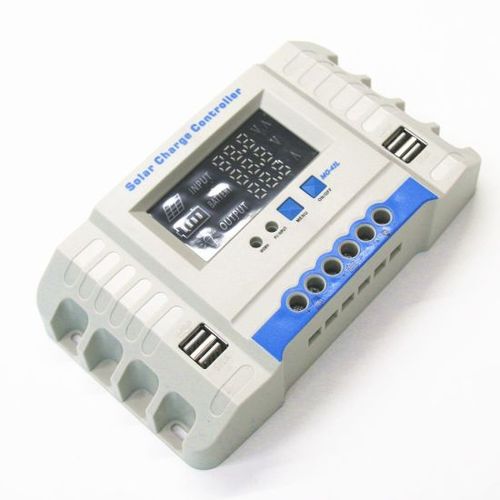 60A Digital Solar Charge Controller (12V / 24V Auto)