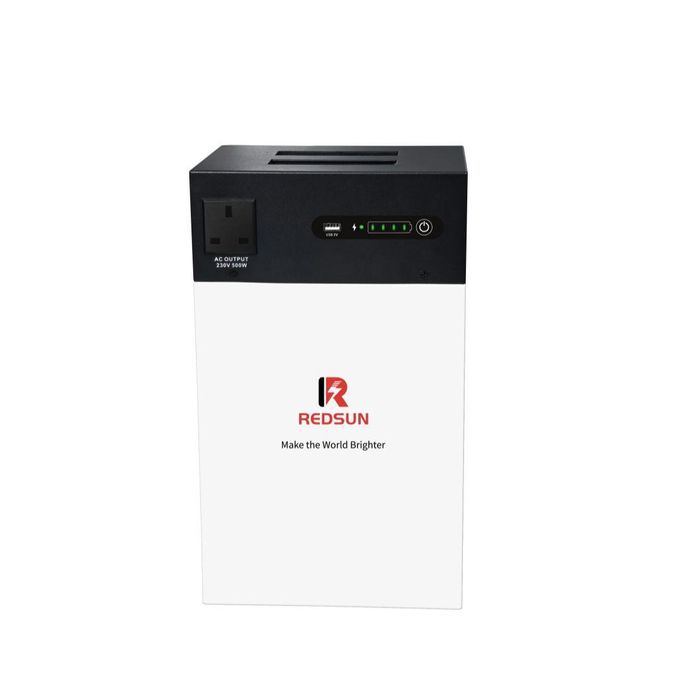 Redsun 1kWh Portable Power Station – 500W Solar Emergency Backup