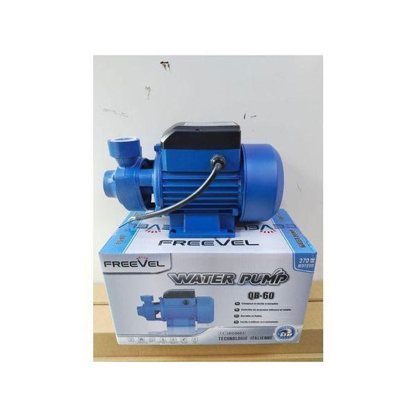 Freevel QB-60 Electric Water Pump – 0.5HP (370W) – 28M Max Head