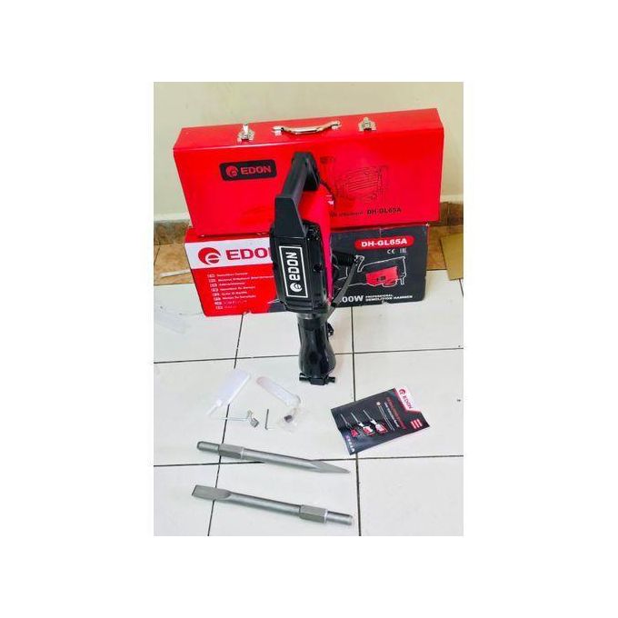 Edon Industrial 1800W Demolition Electric Jack Hammer Concrete Breaker