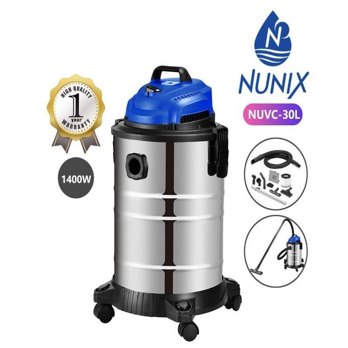 Nunix NUVC-30L 1400W 3-in-1 Wet & Dry Vacuum Cleaner