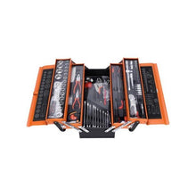 85 Piece Socket Wrench Auto Repair Tool Set With Metal Toolbox