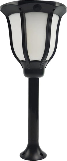 96-LED Solar Dancing-Flame Garden Torch Light
