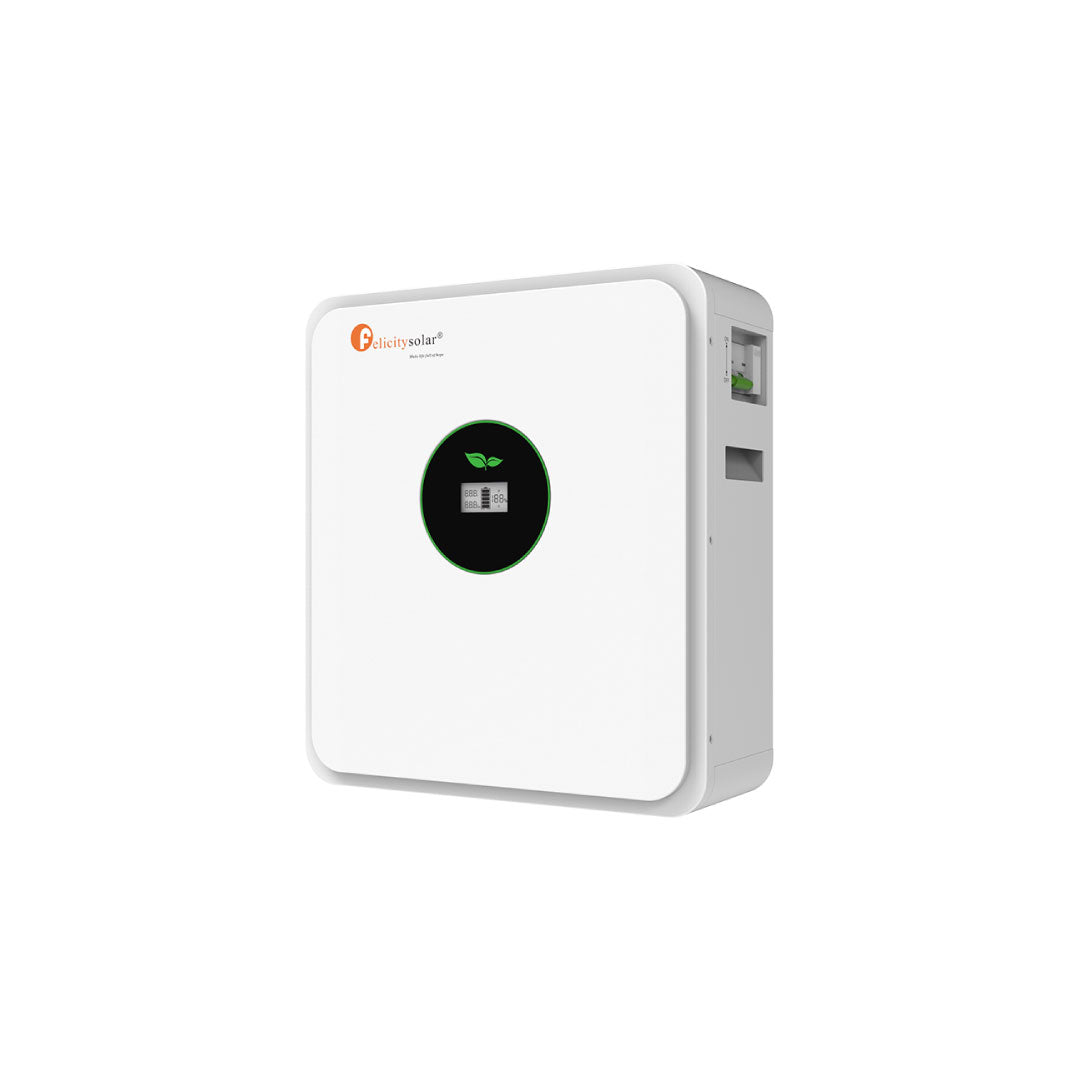 Felicity 2.56kWh Lithium Battery (24V 100Ah) – Wall Mounted Smart Power Storage