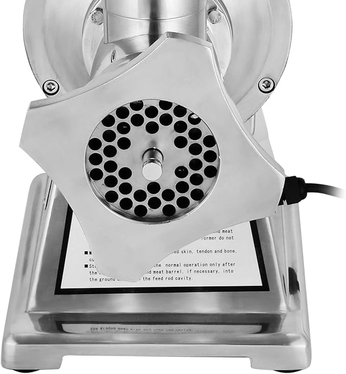 GorillaRock Commercial Electric Meat Grinder – 650W Stainless Steel Meat Mincer