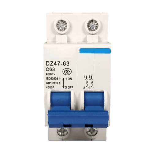 63A Double Pole AC Circuit Breaker