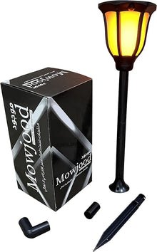 96-LED Solar Dancing-Flame Garden Torch Light