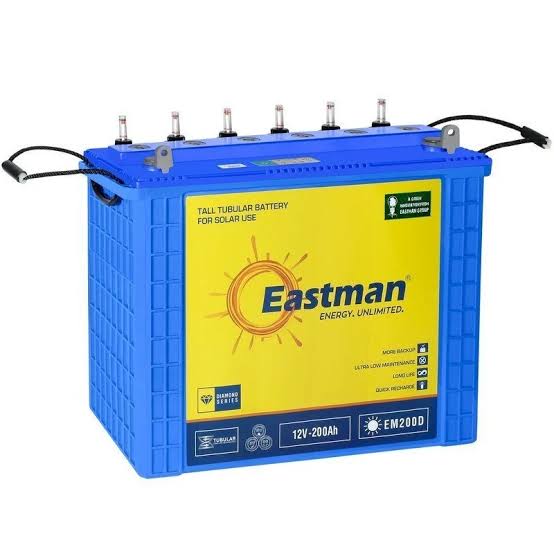Eastman 200Ah Tubular Battery – Deep Cycle Solar Battery