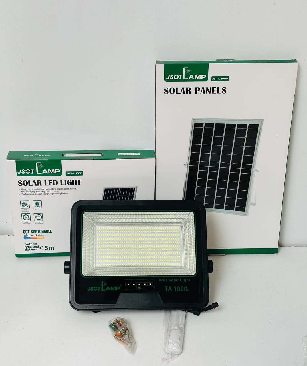 TA 1000W Solar Floodlight