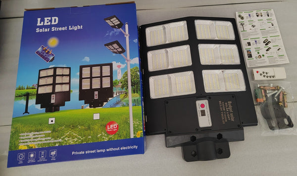1000W Budget Solar Street Light With Pole
