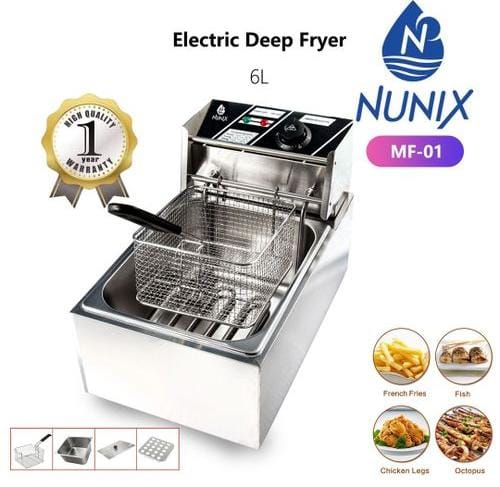 Nunix MF-01 Electric Single Deep Fryer 6L