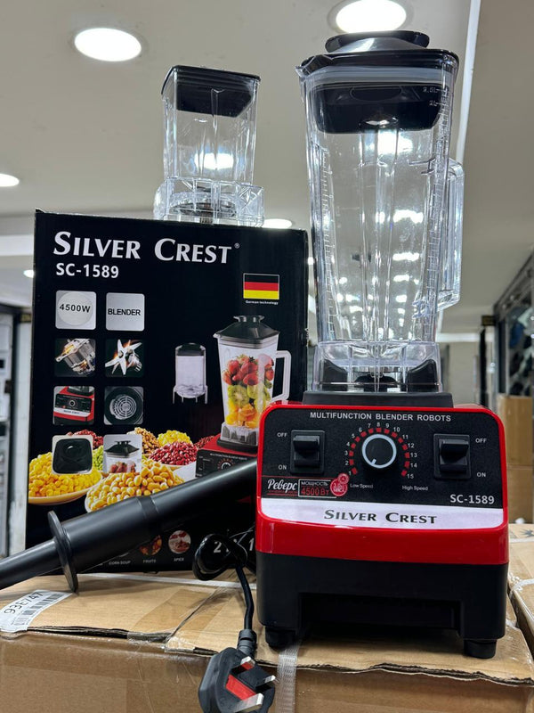 Silver Crest SC-1589 Commercial 2-in-1 Blender 4500W
