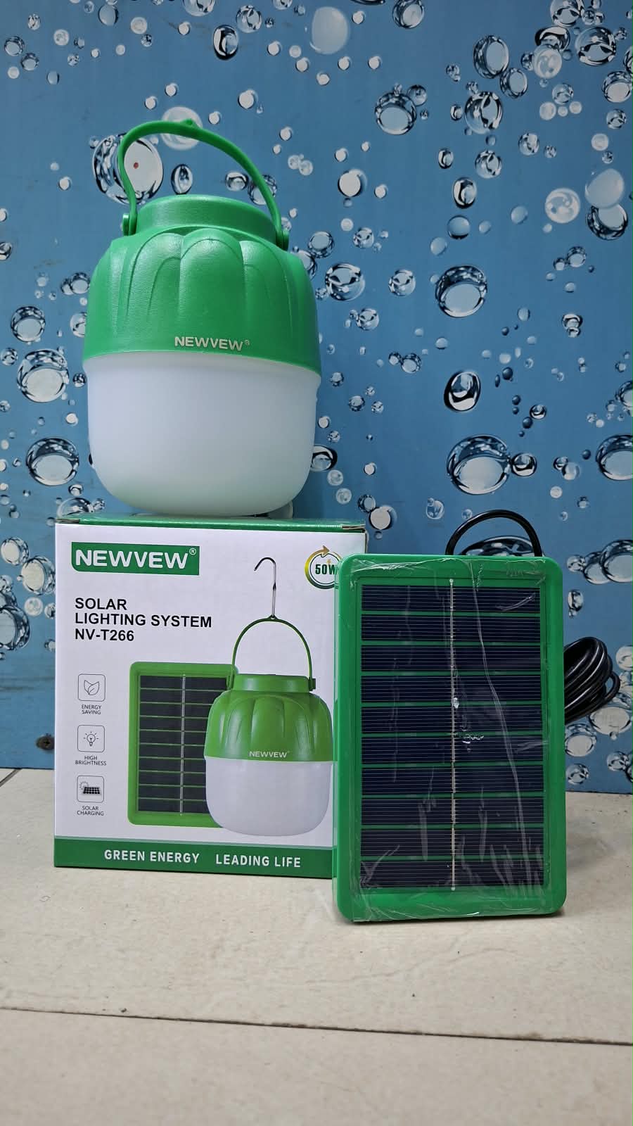 NEWVEW NV-T266 50W Solar Lighting System