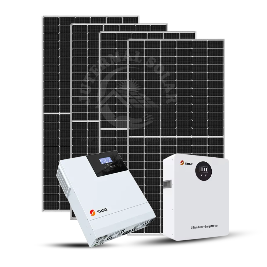 2.56kWh Lithium Hybrid Solar System – Smart & Efficient Power Solution