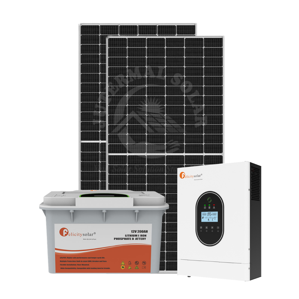 200Ah 12V Felicity Lithium Solar System – Complete Backup & Daily Power Solution
