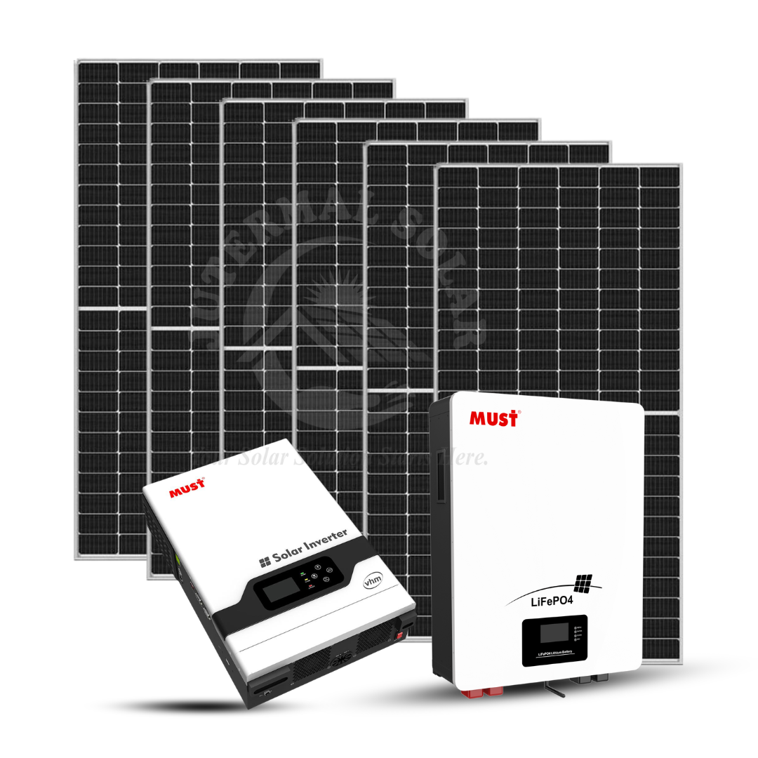 5.5kVA Lithium Solar Kit – High-Capacity Hybrid Power System