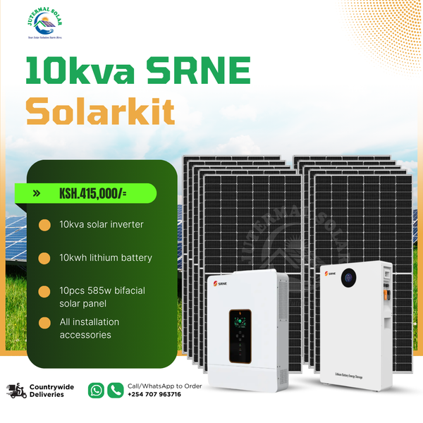 10kVA SRNE Solar Kit