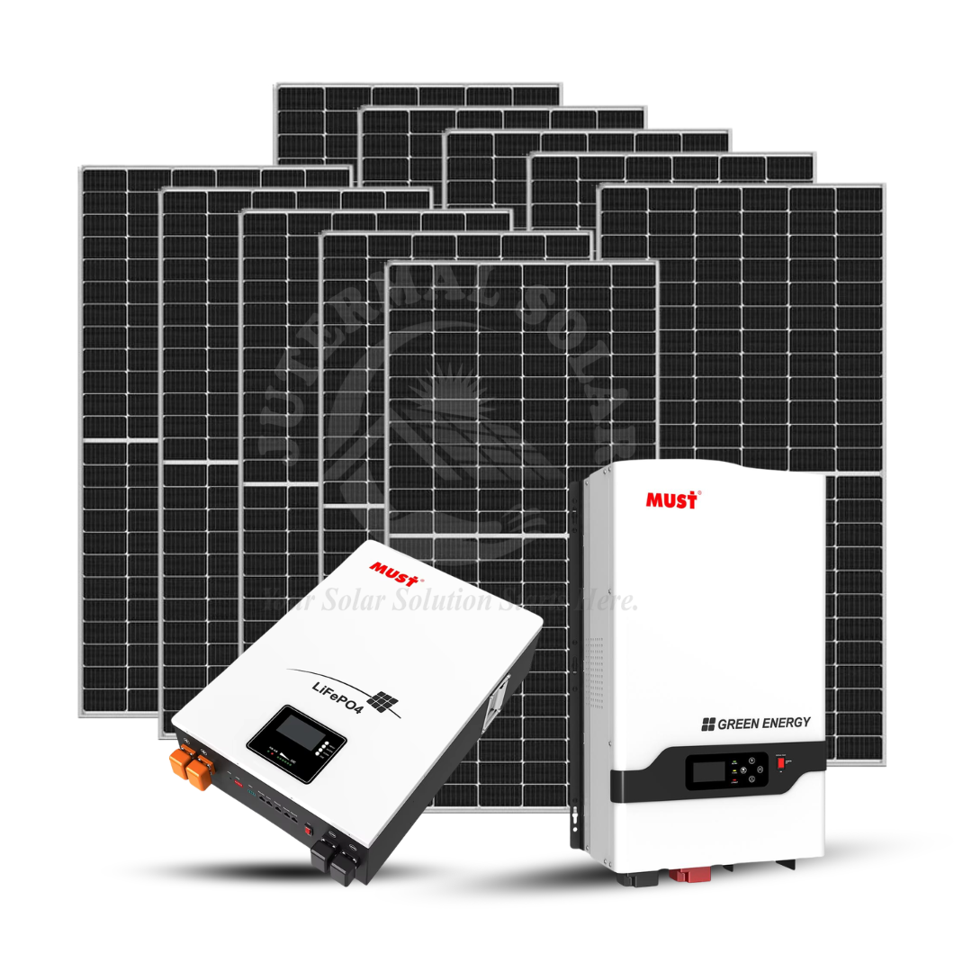 10.24kWh Lithium Solar Kit – 10kVA High-Capacity Hybrid System