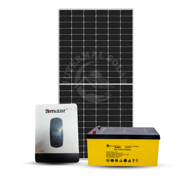 Amizar Hybrid Solar Kit – Reliable Home Backup System