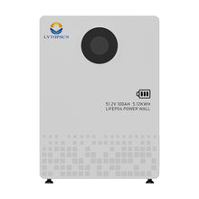 LVTOPSUN LVTS-512100-G3 5.12kWh 51.2V 100Ah LiFePO₄ Solar Battery