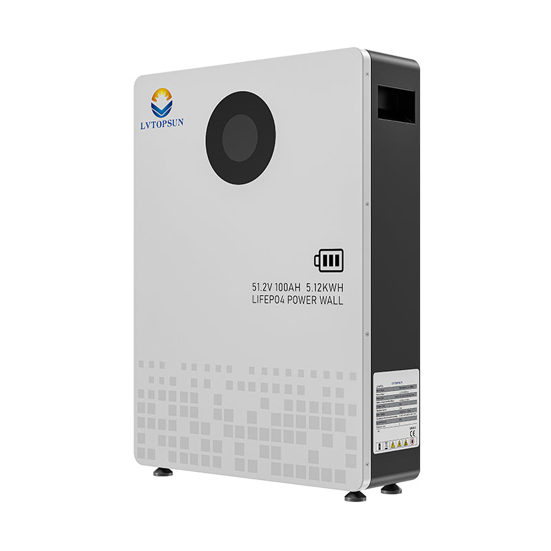 LVTOPSUN LVTS-512100-G3 5.12kWh 51.2V 100Ah LiFePO₄ Solar Battery