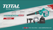 TOTAL TB2086 Aspirator Blower – 800W Variable Speed Electric Blower