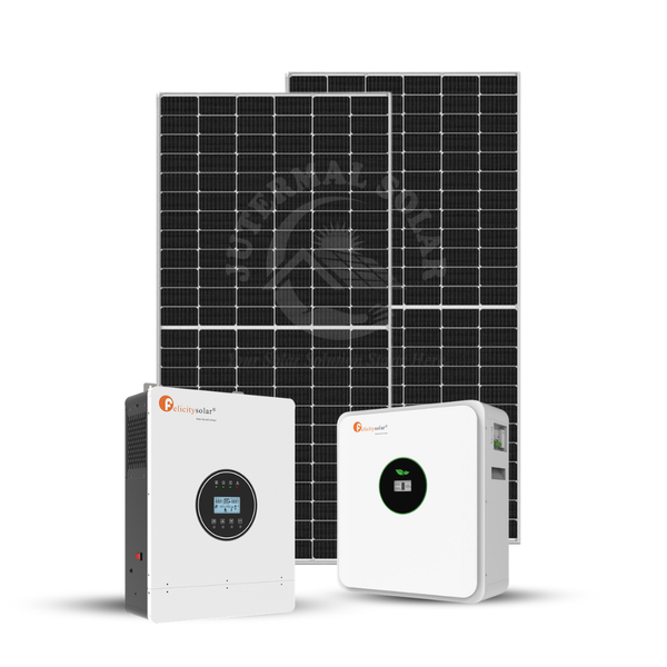 2kVA 24V Felicity Solar System – Complete Lithium Solar Kit
