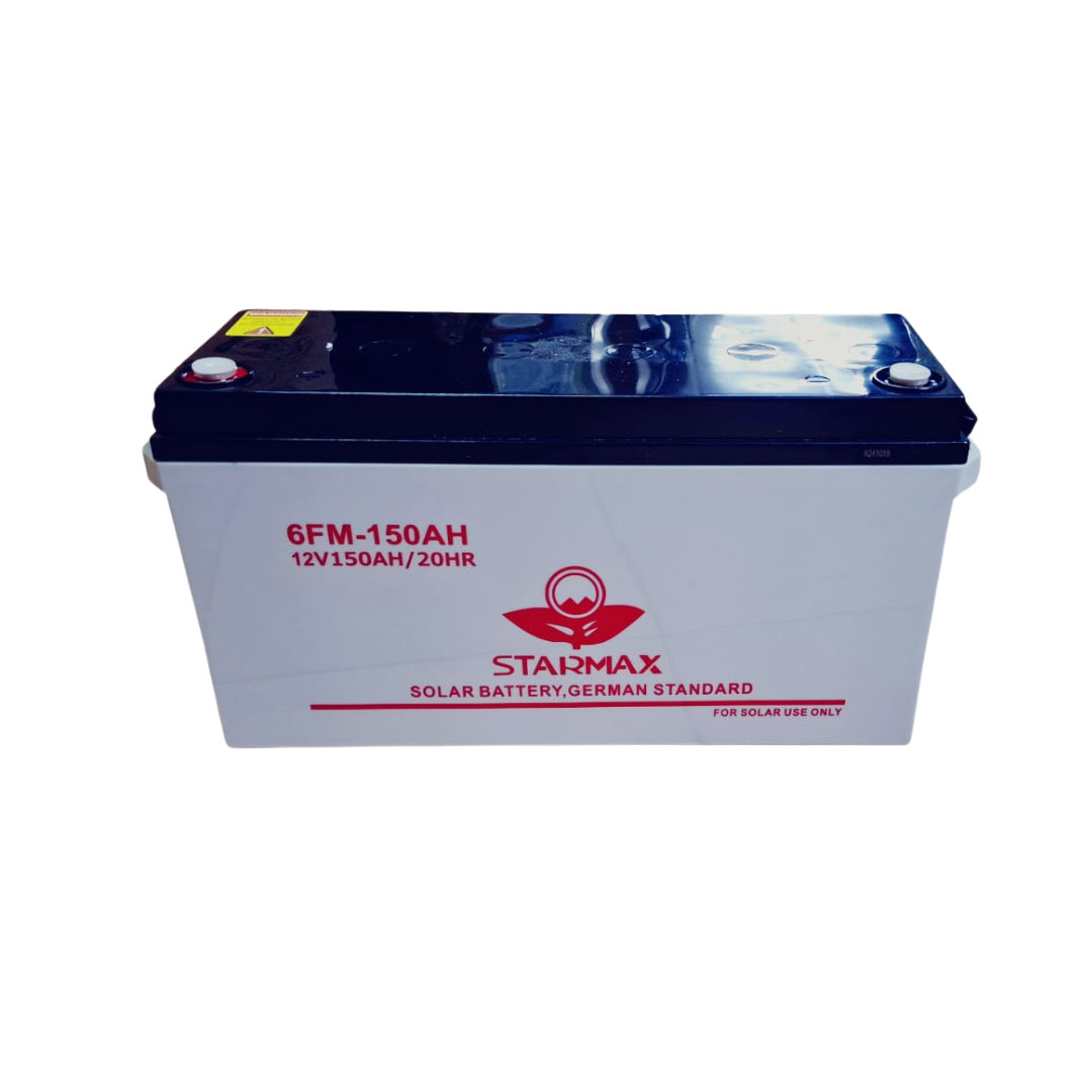Starmax 150Ah Gel Solar Battery – 12V (German Standard)