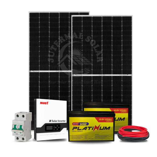 3.2kW Lithium Solar Kit (Complete Home Power Solution)