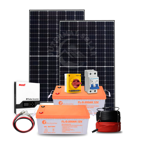 3.2kW MUST Hybrid Solar Kit – High-Power Home & Business Solar Solution