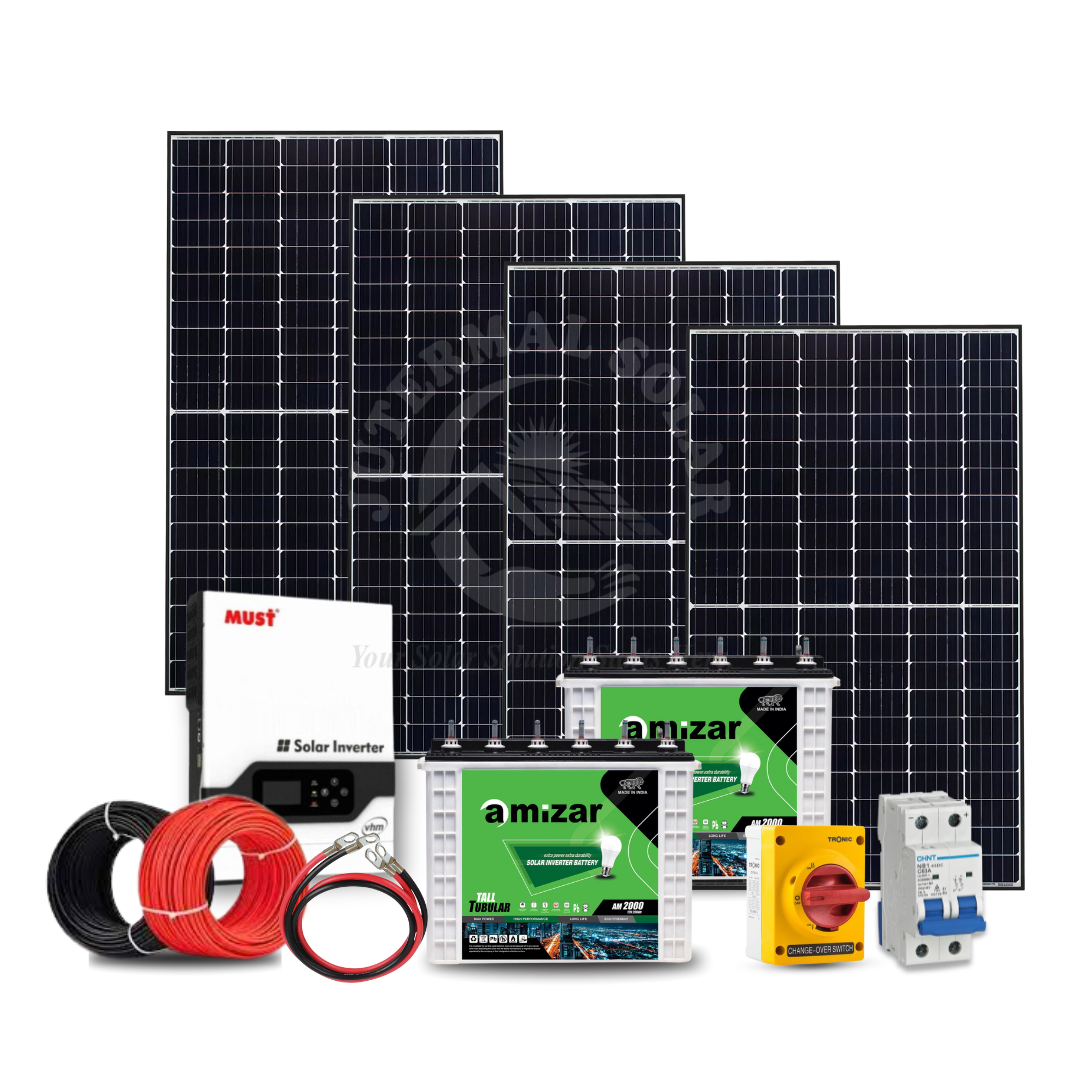 3.5kW MUST Hybrid Solar Kit – Powerful Home & Business Solar System
