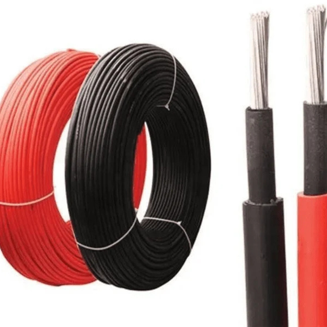 6.0mm PV Solar Cable – Red & Black (DC Photovoltaic Cable)