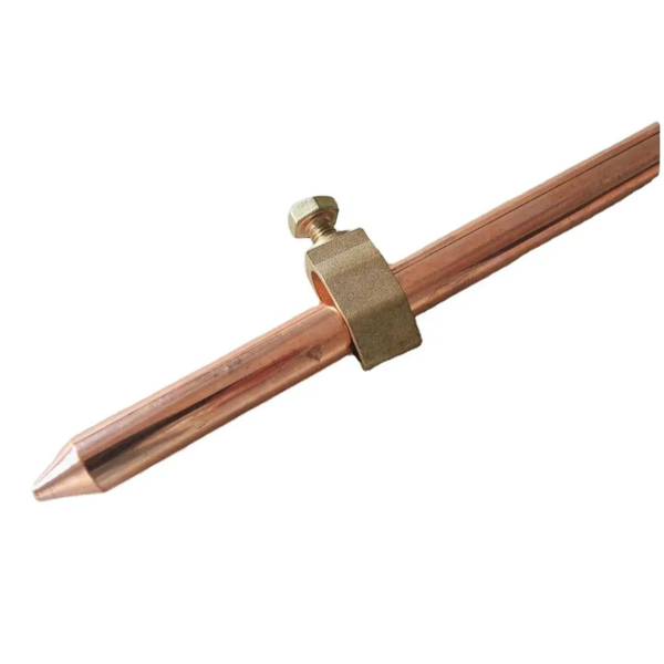 Copper Clad Steel Earth Rod – 5/8″ x 4ft (Solar & Electrical Grounding)